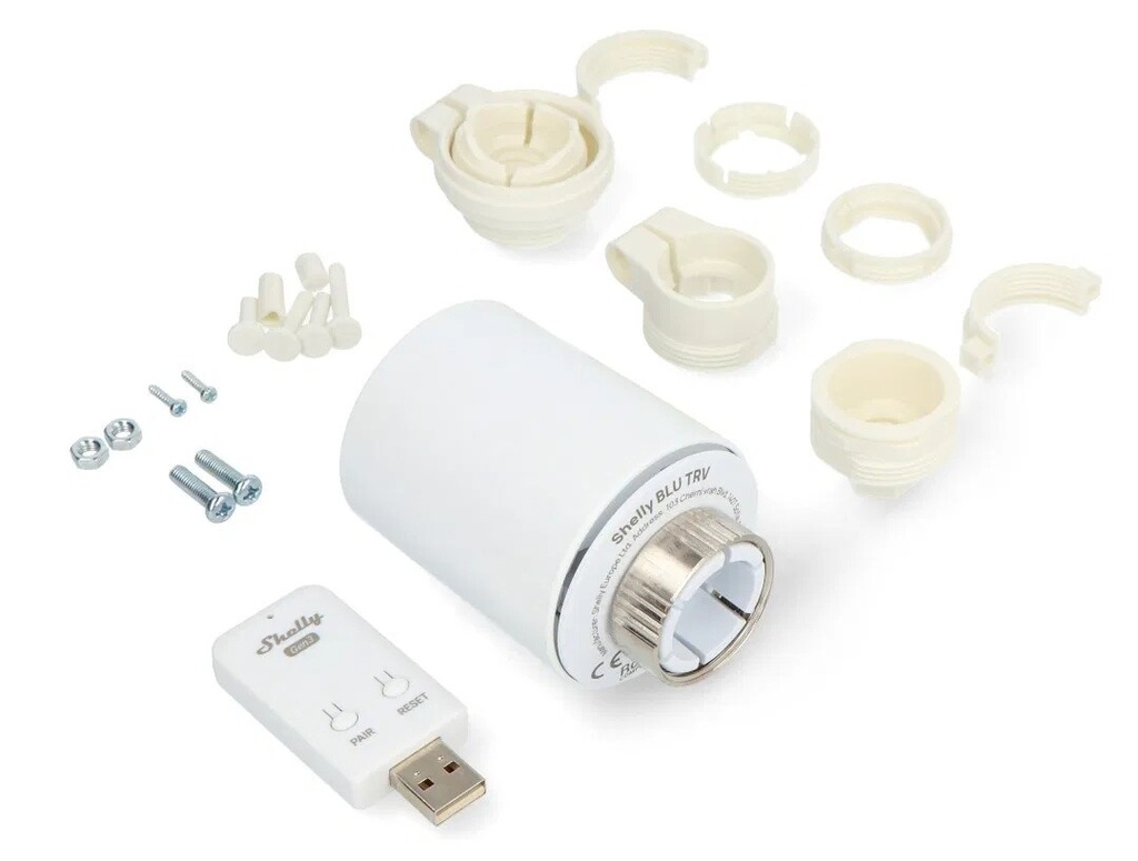 Shelly BLU TRV 2-pack + 1 x BLU Gateway Gen3 - Image 3