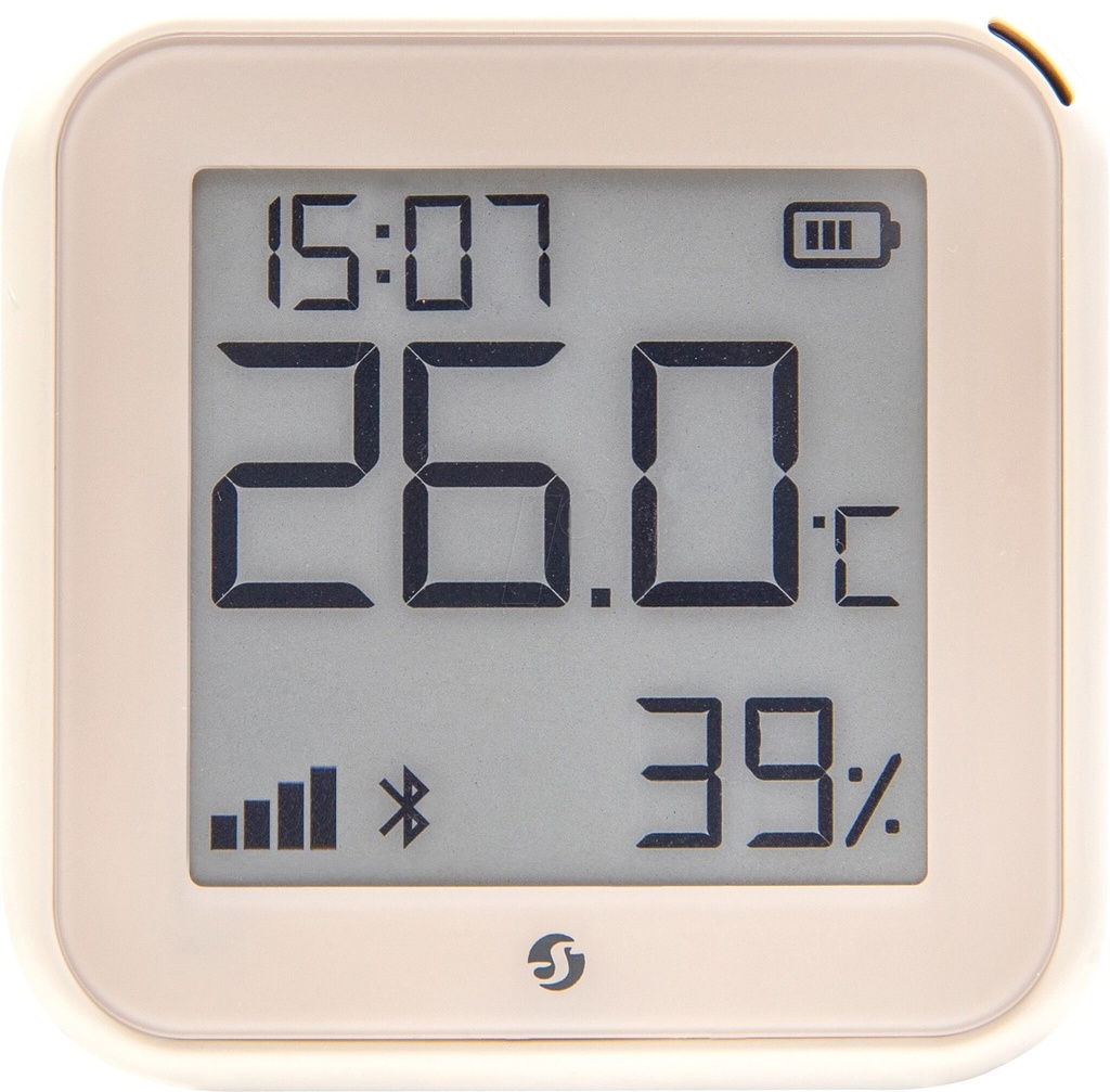 Shelly PLUS H&T Wi-Fi + Bluetooth humidity and temperature sensor gen. 3 Ivory - Image 2