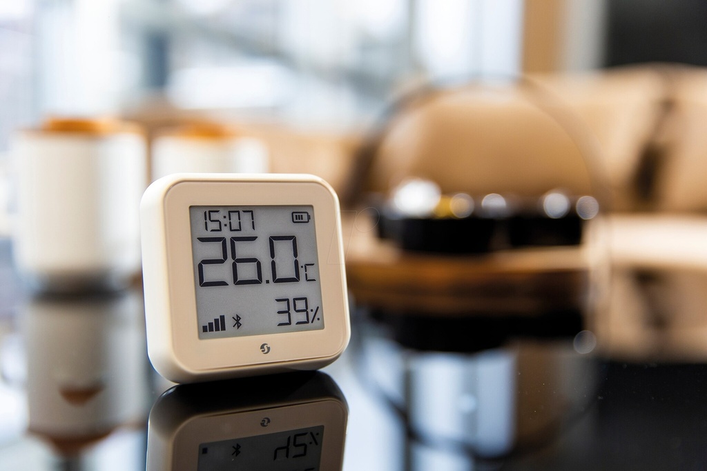Shelly PLUS H&T Wi-Fi + Bluetooth humidity and temperature sensor gen. 3 Ivory - Image 4