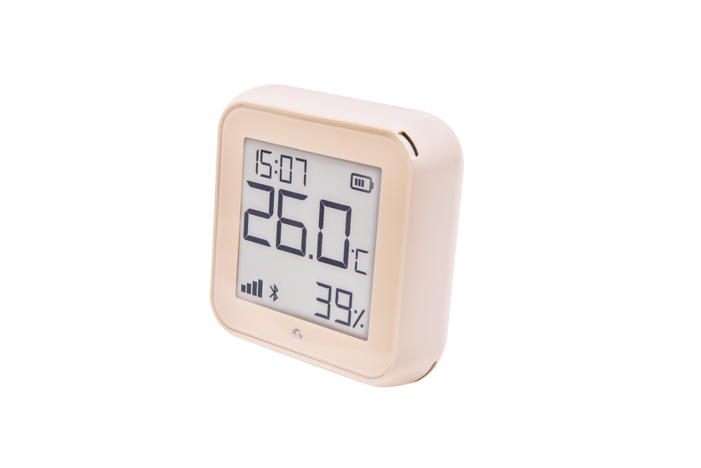 Shelly PLUS H&T Wi-Fi + Bluetooth humidity and temperature sensor gen. 3 Mocha - Image 2