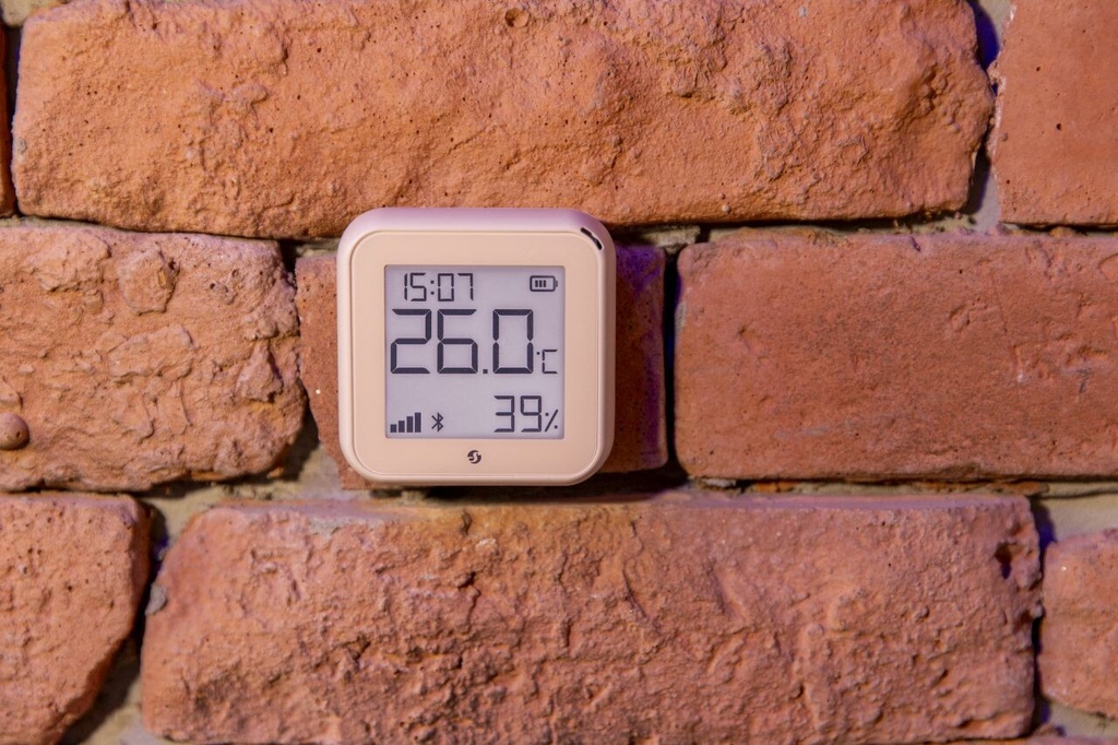 Shelly PLUS H&T Wi-Fi + Bluetooth humidity and temperature sensor gen. 3 Mocha - Image 4