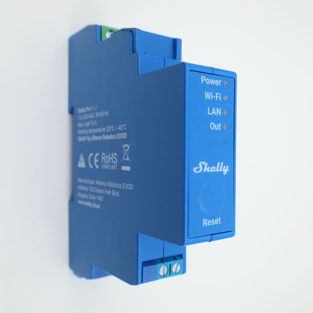 Shelly PRO 1 WiFi + Ethernet - Image 2