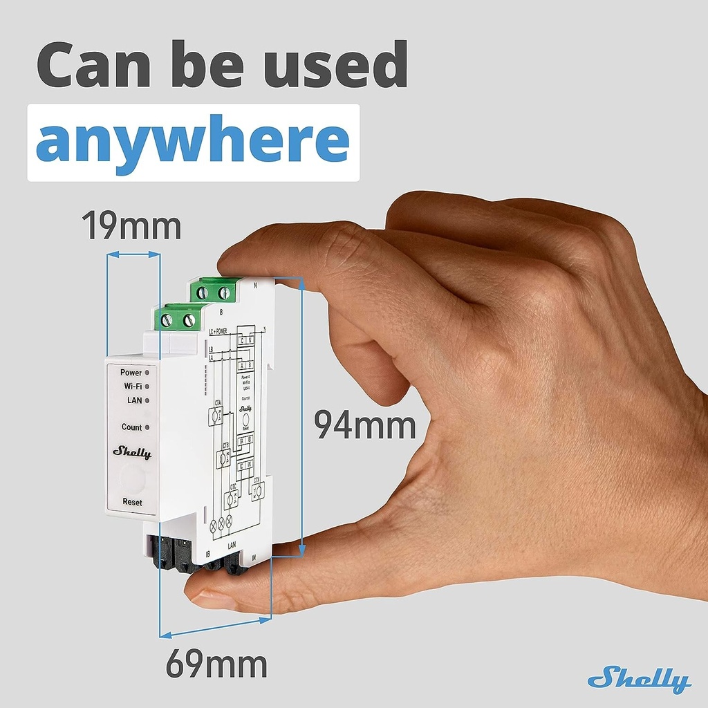 Shelly PRO 3EM 400A - Image 3