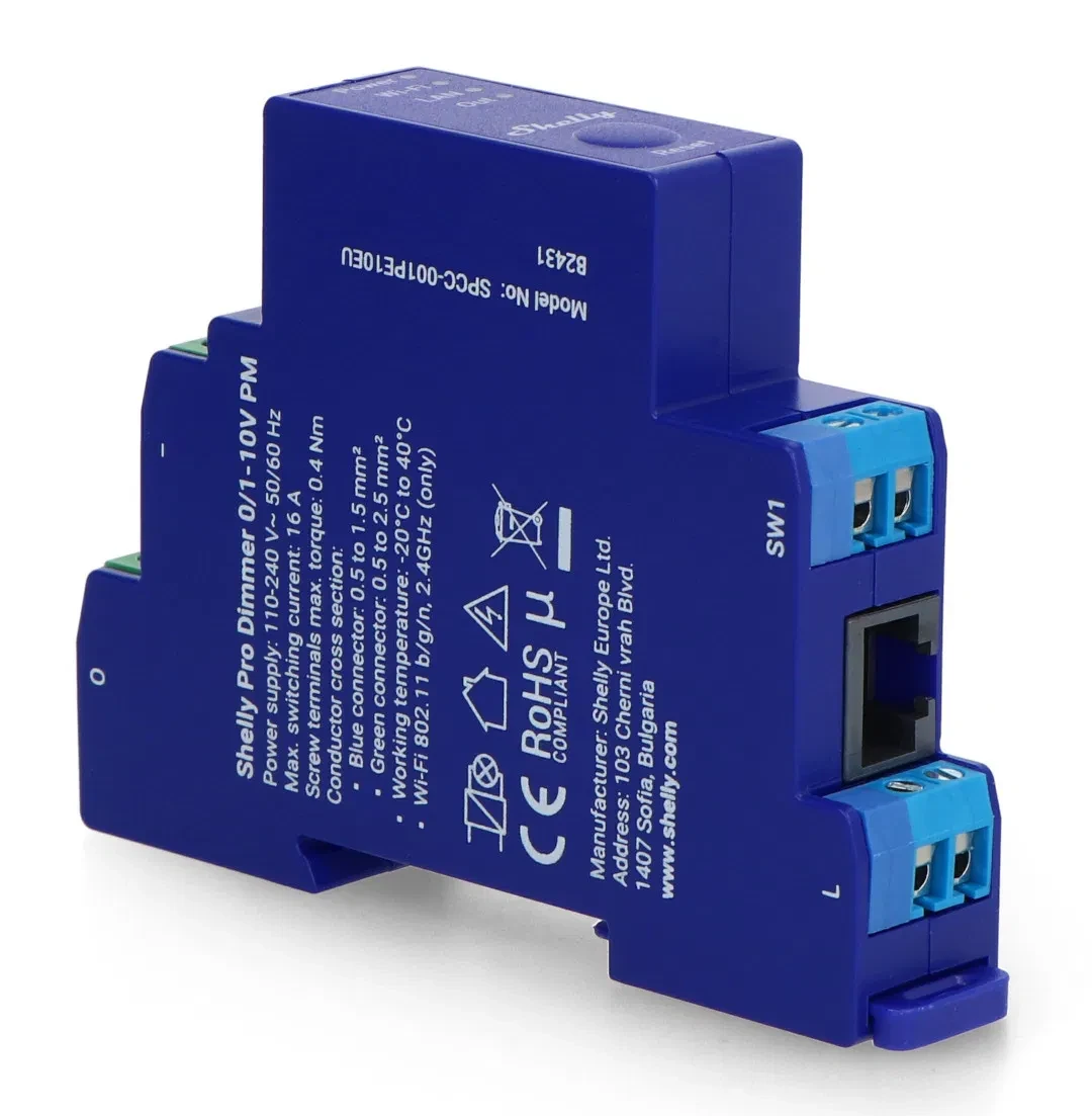 Shelly Pro Dimmer 0/1-10V PM - Image 5