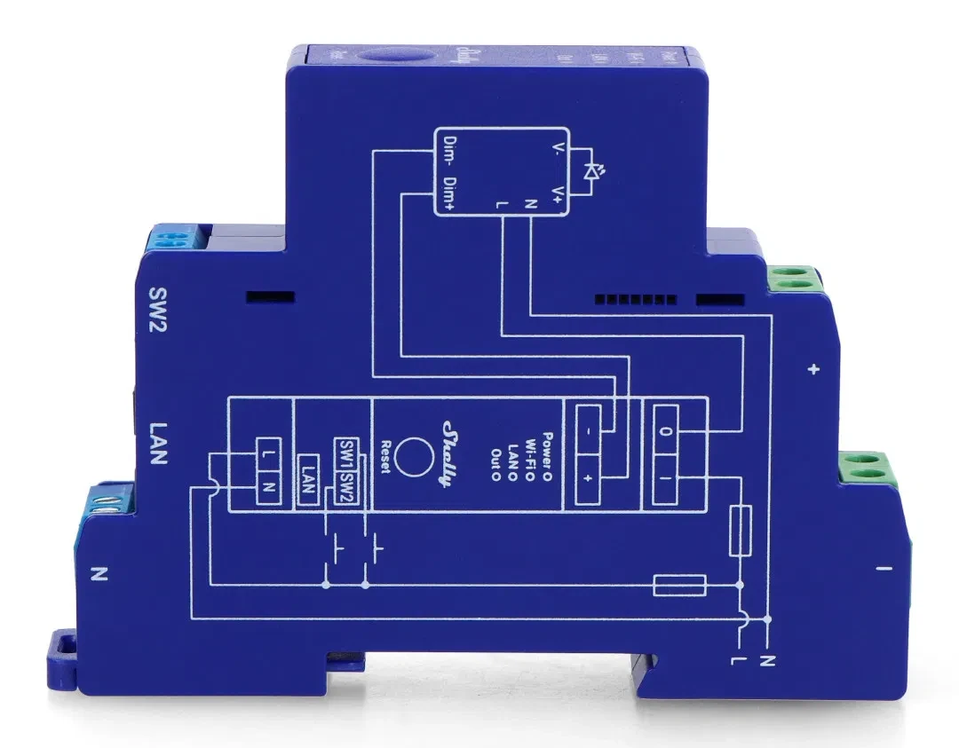 Shelly Pro Dimmer 0/1-10V PM - Image 6