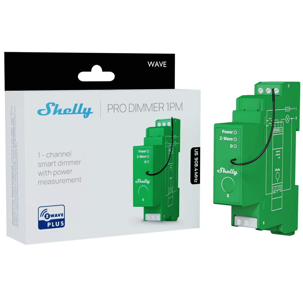 Shelly Wave Pro Dimmer 1PM EU - Image 3