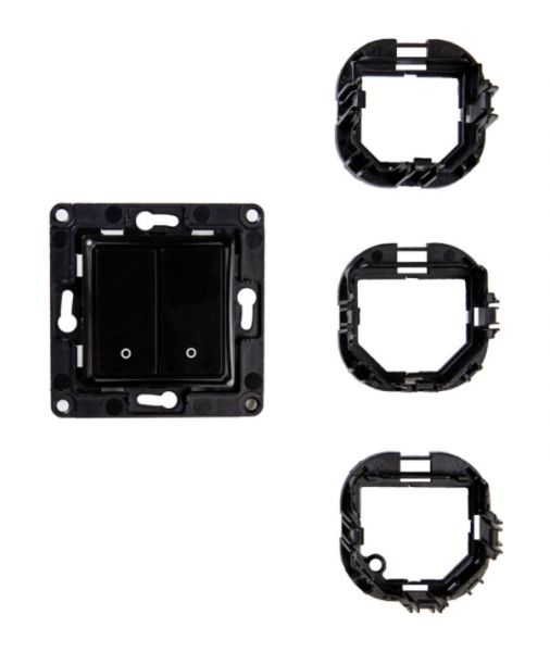 Shelly WS2 Wall Switch 2 black - Image 2