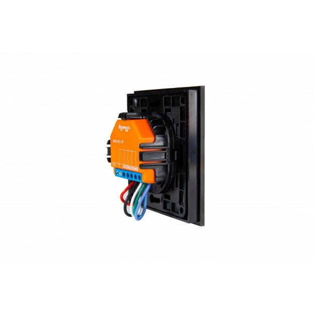Shelly WS4 Wall Switch, Black - Image 2