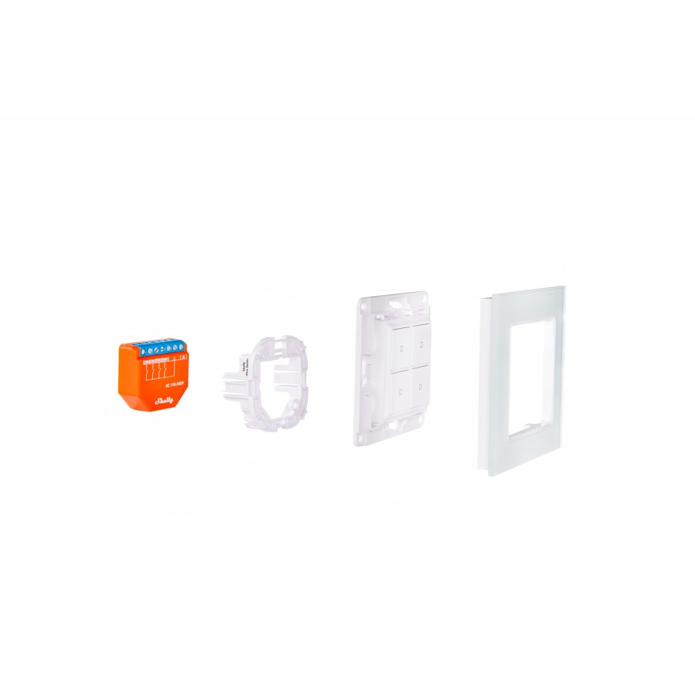 Shelly WS4 Wall Switch, Black - Image 5