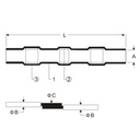 Solder joint sleeve 0.25-0.35mm², 10 pcs - Image 3