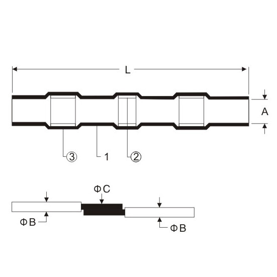 Solder joint sleeve 0.5-1.5mm², 10 pcs - Image 3