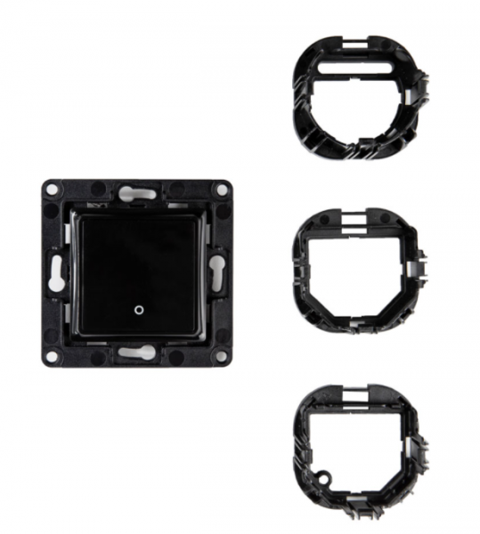 Wall Switch 1 Black - Image 2