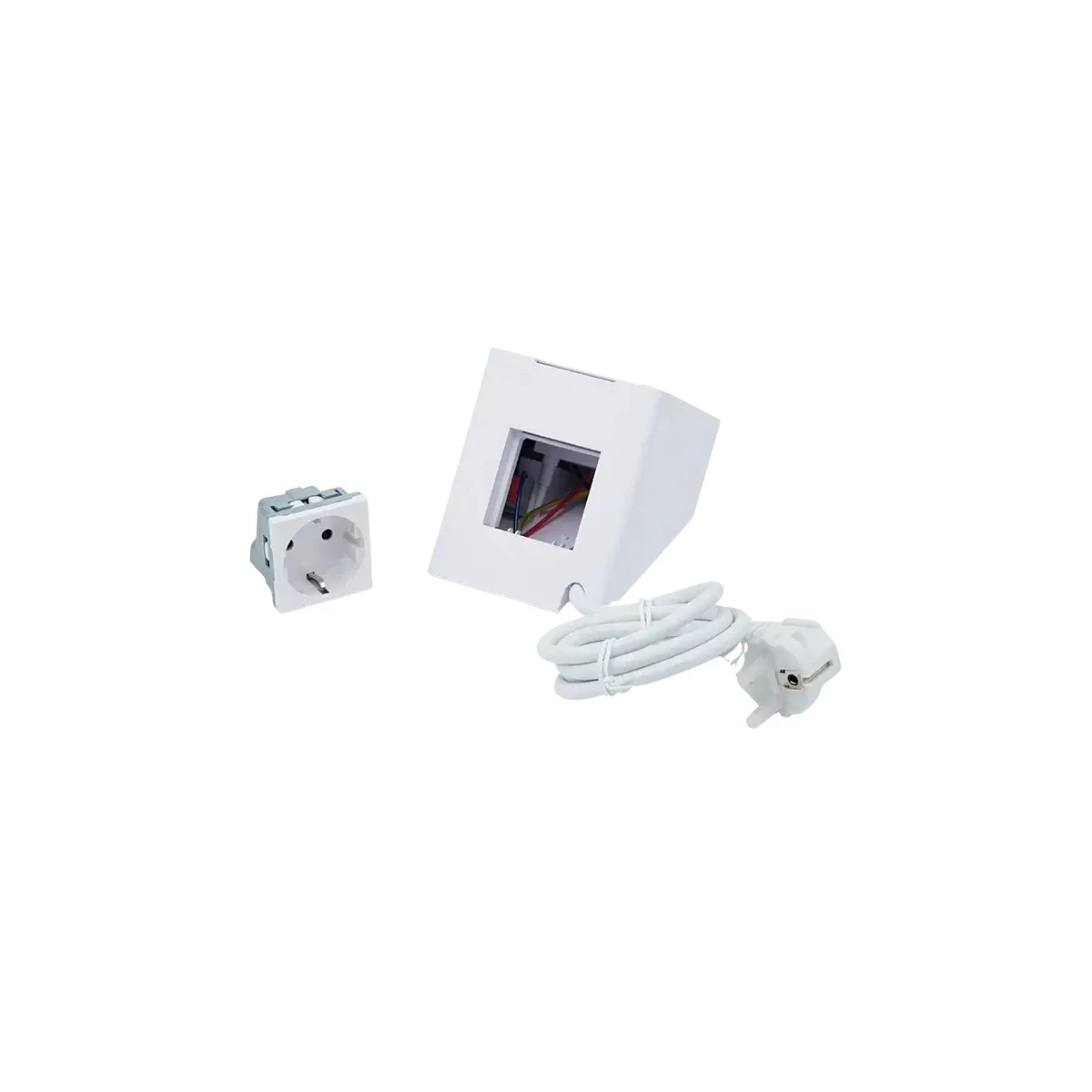 Shelly socket for Wall Display Stand White | products/5184-shelly-socket-for-wall-display-stand-vit-4.webp