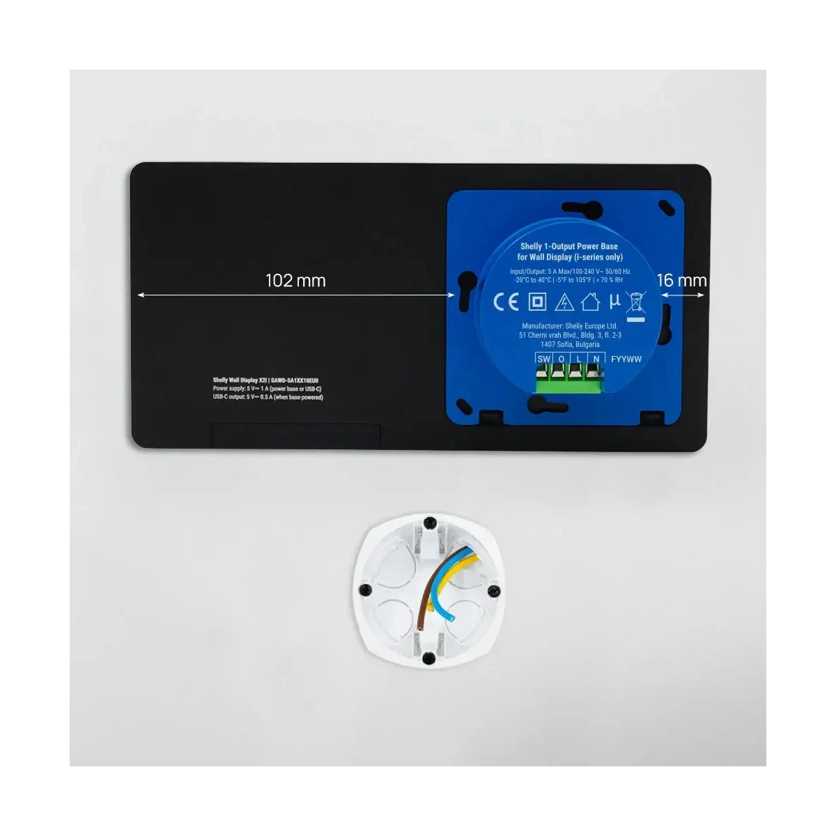 Shelly Wall Display X2i Black | products/5230-shelly-wall-display-x2i-black-4.webp