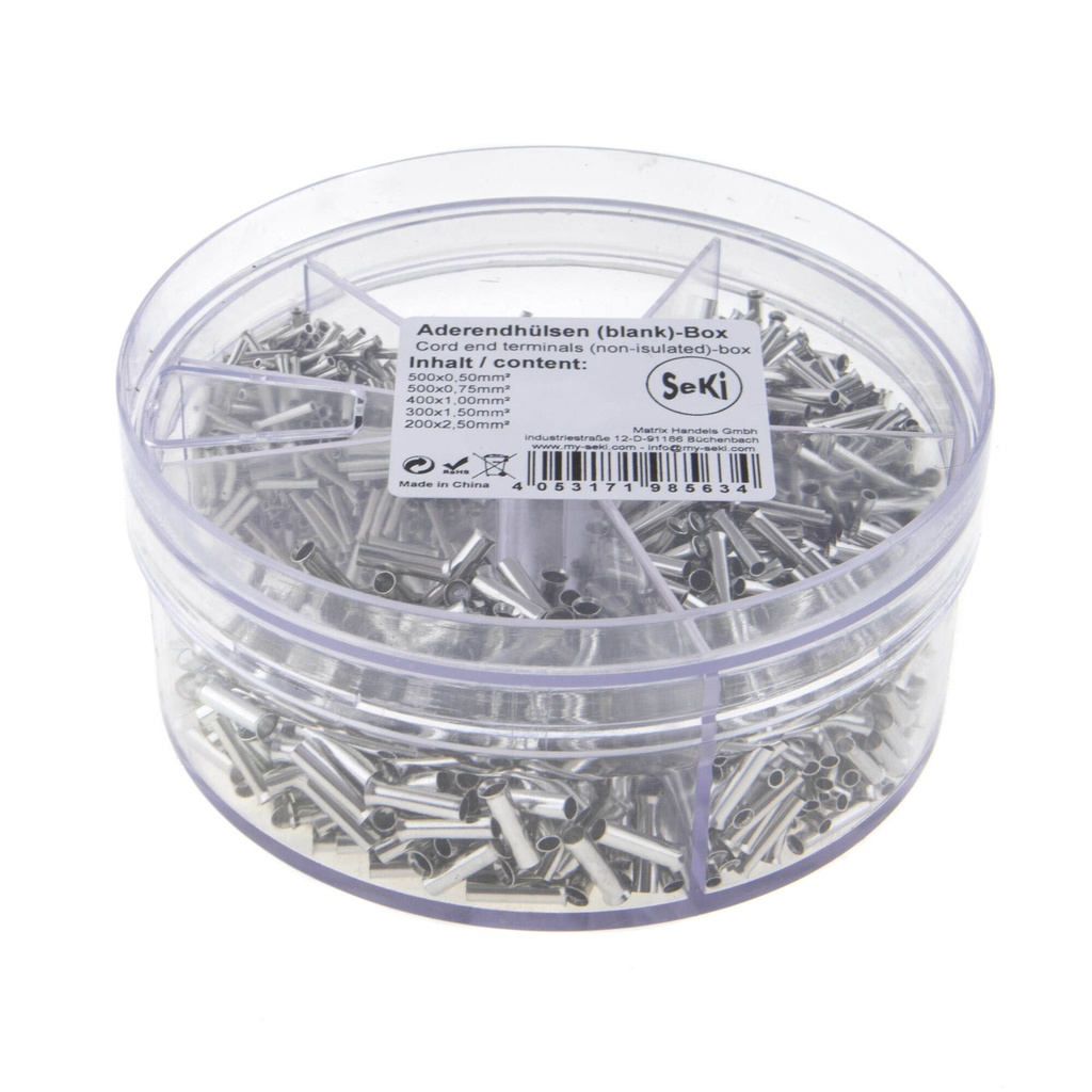 Bootlace Ferrule assortment 1900-pieces - Image 3