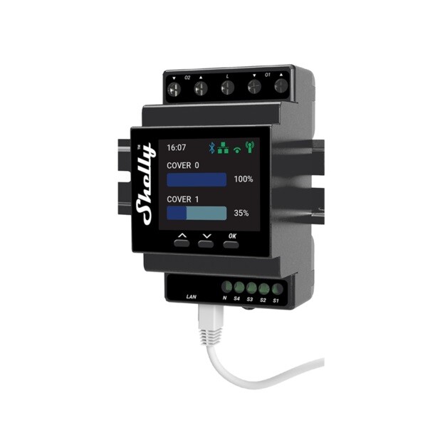 Shelly Pro Dual Cover / Shutter PM - Shelly PRO PM