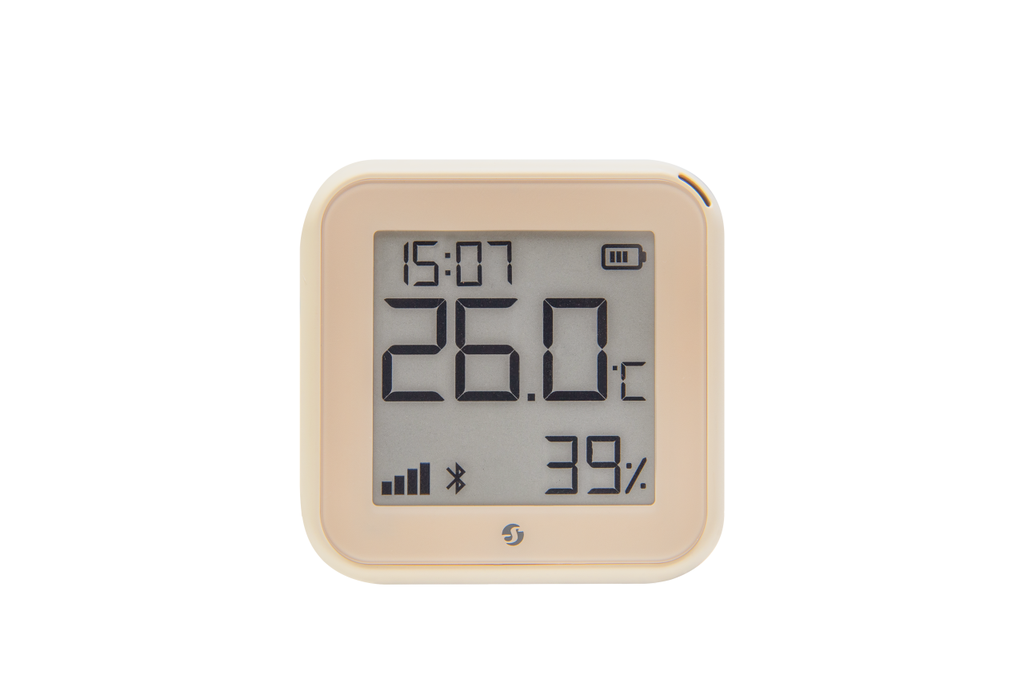 Shelly PLUS H&T Wi-Fi + Bluetooth fukt- och temperatursensor gen. 3 Mocha