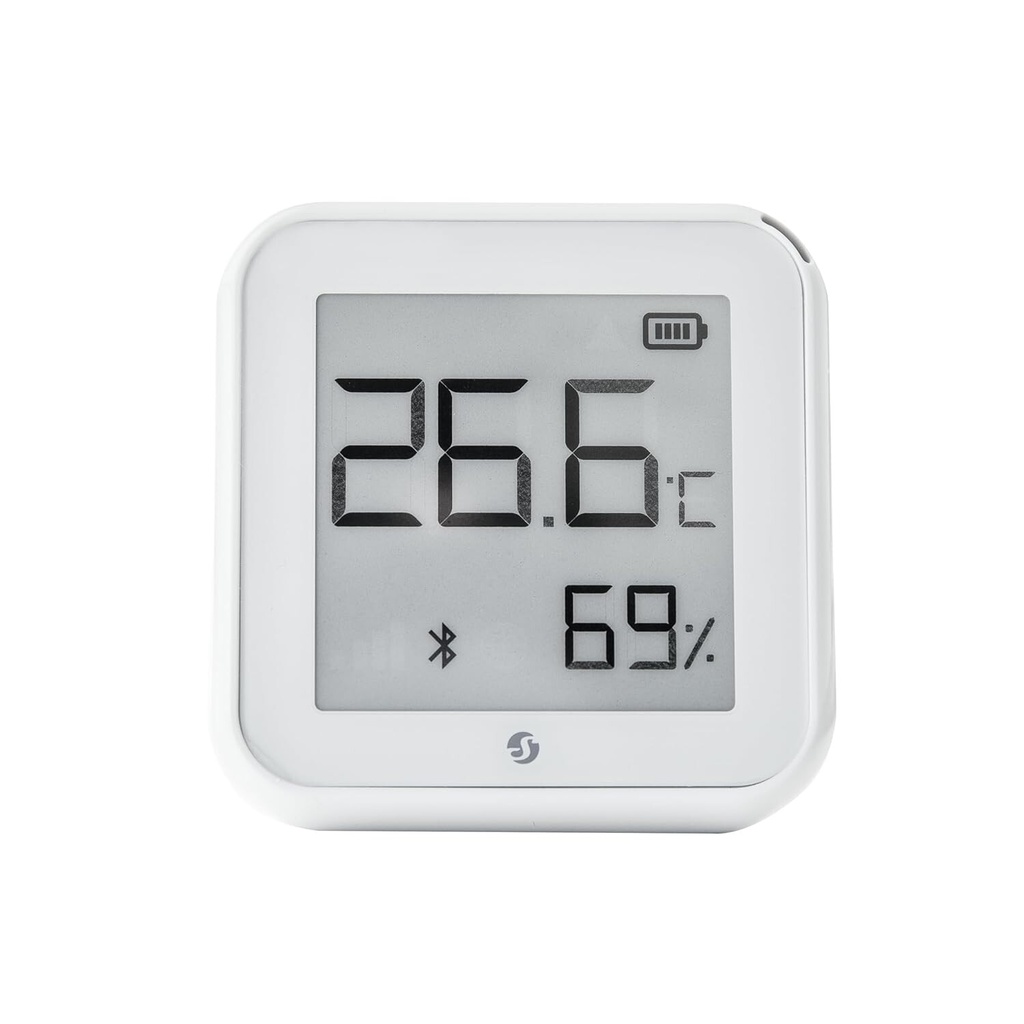 Shelly PLUS H&T Wi-Fi + Bluetooth fukt- och temperatursensor gen. 3 Matt Vit