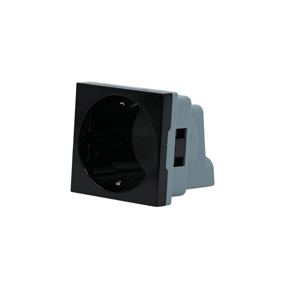 Shelly socket for Wall Display Svart