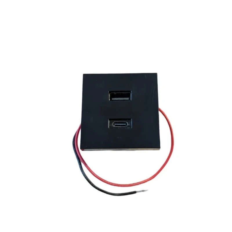 Shelly USB charger for wall Display Stand, svart
