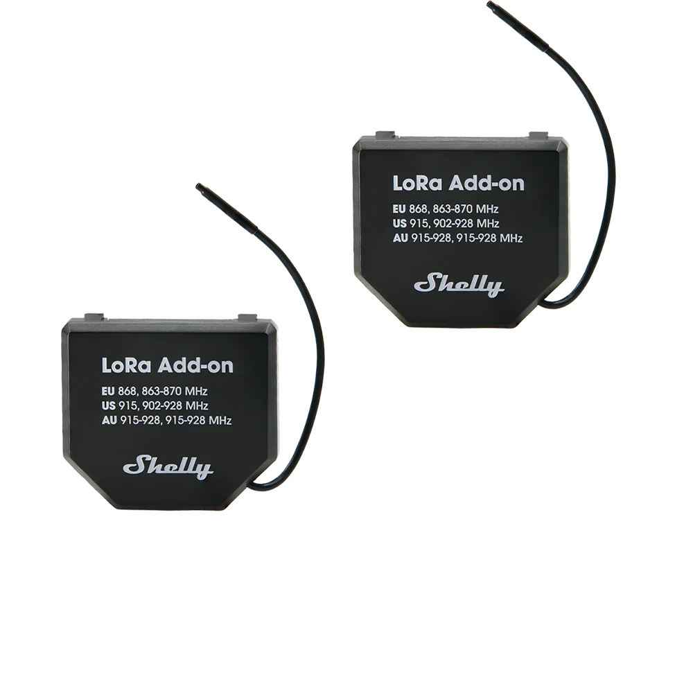 Shelly LoRa Add-on (Dual pack)